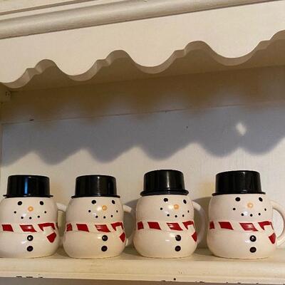 Four St. Nicholas Yuletide Snowman Mug