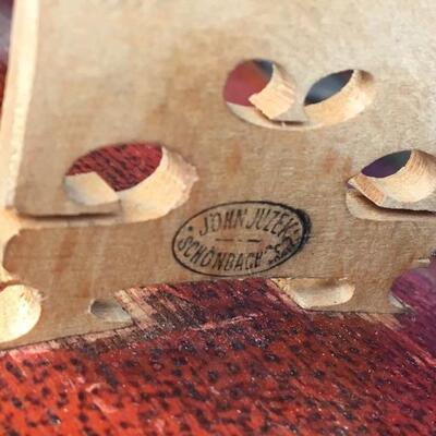 Antique 4/4 JOHN JUZEK Style Violin, Case and Bow