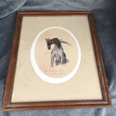 LARRY ANDERSON Early Signed Numbered 22/40 Lithograph 