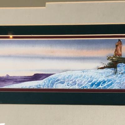 RON HEWITT â€œEvening Watchâ€ Hand Signed and Numbered 