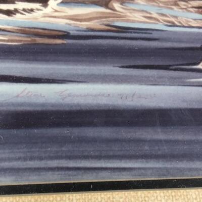 STEVE LEONARDI Signed and Numbered 71/200 Wildlife Print â€œDucksâ€ 
