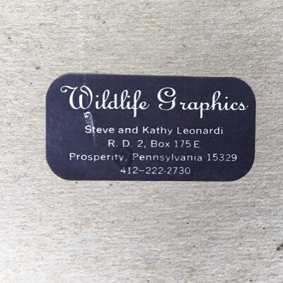 STEVE LEONARDI Signed and Numbered 71/200 Wildlife Print â€œDucksâ€ 