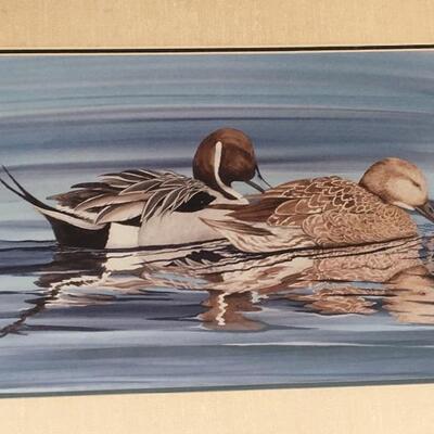 STEVE LEONARDI Signed and Numbered 71/200 Wildlife Print â€œDucksâ€ 