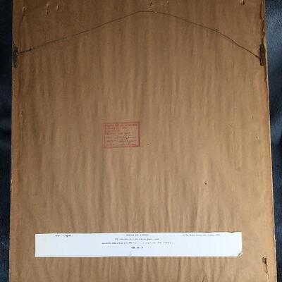 Kyoto, Japan Artist S. Iida 1977 Lithograph from Silk Art 