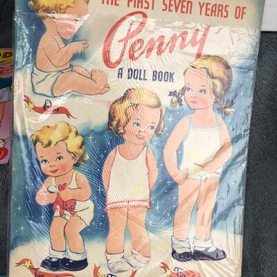 Collection of 6 Vintage Paper Doll Books with Diana Lynn and Betty Field