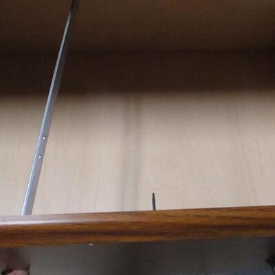 Lot 2 - 2 Drawer Wood Office Filling Cabinet