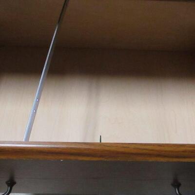 Lot 2 - 2 Drawer Wood Office Filling Cabinet