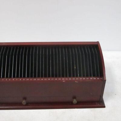 Lot 4 - Desk Filing Box With Drawer