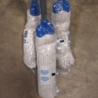 Lot 12 - Set of Three New Mops