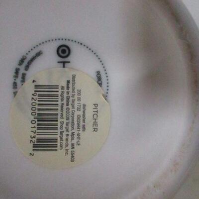 Lot 34 - China Pitchers - Ironstone - Pottery Barn