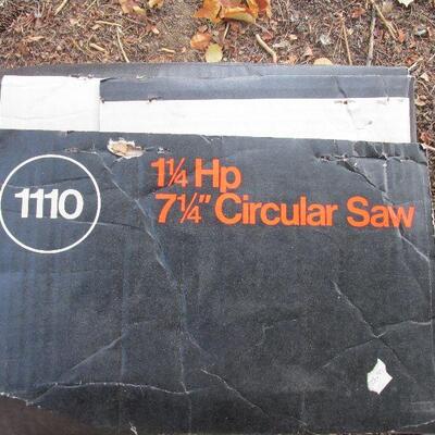 Lot 157- JC Penney Circular Saw