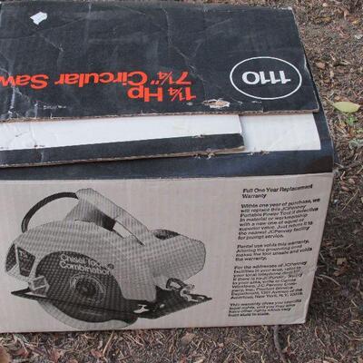 Lot 157- JC Penney Circular Saw