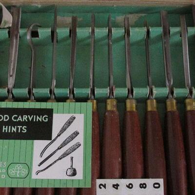 Lot 163- Marples Carving Tools
