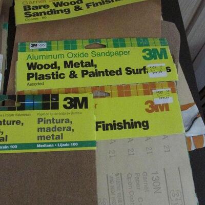 Lot 165- Collection of Sandpaper