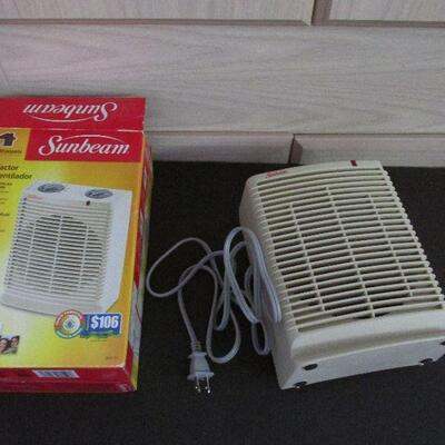 Lot 166- Sunbeam Fan Forced Heater