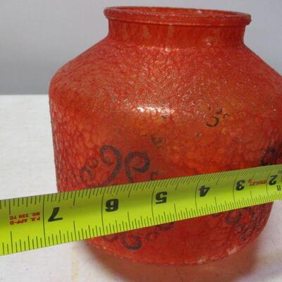 Lot 48 - Decorative Red Lamp Shades 