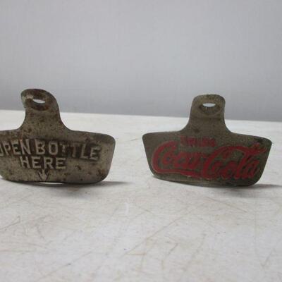 Lot 55 - Starr "X" Bottle Openers "Coke"