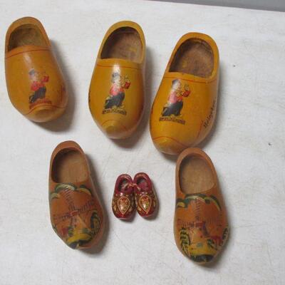 Lot 56 - Wooden Holland Clogs - Heineken Beer 