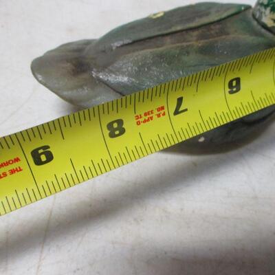 Lot 58 - Ceramic Concrete & Wooden Ducks  