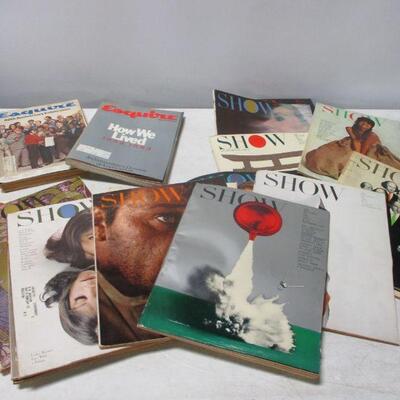 Lot 61 - Show & Esquire Magazines 
