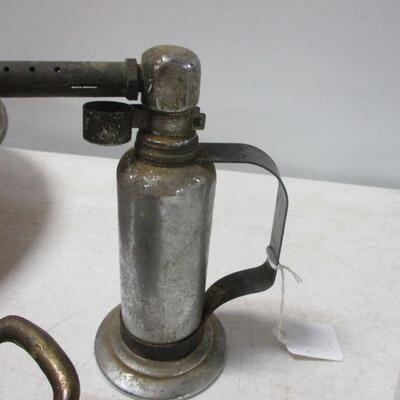 Lot 78 - Enamel & Copper & Stainless Steel Items