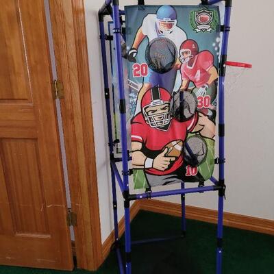 Lot #5: Children's Activity Game Center Baseball/Basketball/Football