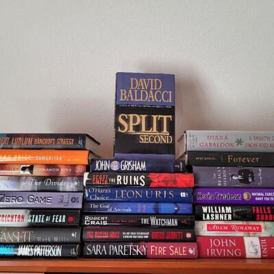Lot #28: Large Assortment of (23) HARDCOVER Books ðŸ“š 