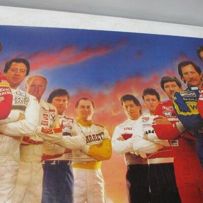 Lot 92 - NASCAR Poster Of "The Winston" At Atlanta Motor Speedway 1986