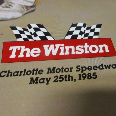 Lot 93 - NASCAR Poster Of "The Winston" At Charlotte Motor Speedway 1985
