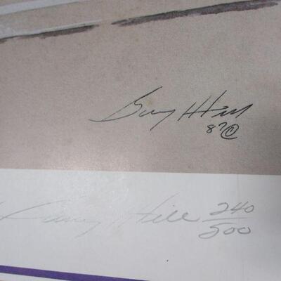 Lot 94 - NASCAR Numbered Print Of "The Winston - 1987 Signed By Gary Hill