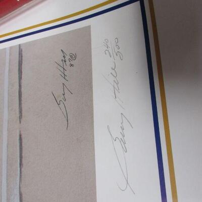 Lot 94 - NASCAR Numbered Print Of "The Winston - 1987 Signed By Gary Hill