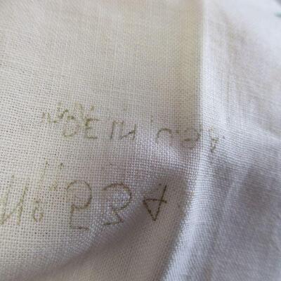 Lot 119 - Embroidered Cloth and ?