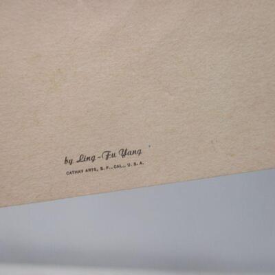 Lot 131 - Ling-Fu-Yang Cards - Color Guild Carboard Pictures