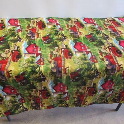 Lot 165 - Farm Scene Quilt 