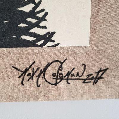 Lot 1: Fine Art Signed by Max Coleman 