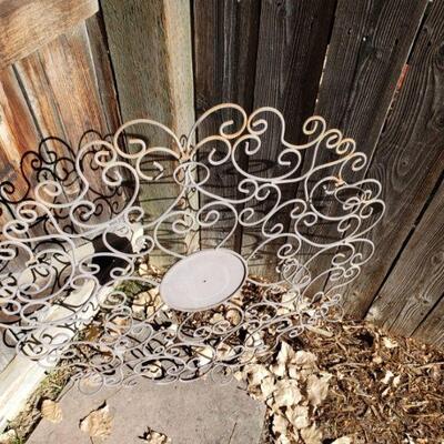 Lot 15: Decorative Metal Candleholder