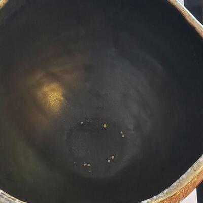 Lot 26: Large Ceramic Bowl with Black Interior 