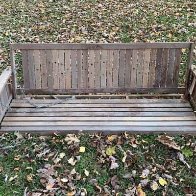 Wooden Swing 