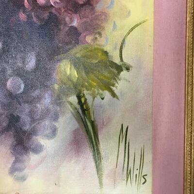 M. Willis painting