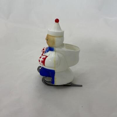 (3) Vintage | 1950s Rosbro Snowman on Skates