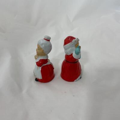 (8) Vintage | Four Japan-Marked Christmas Figures