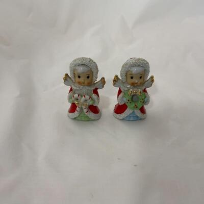 (8) Vintage | Four Japan-Marked Christmas Figures