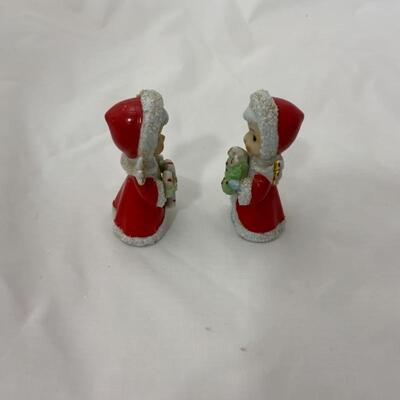 (8) Vintage | Four Japan-Marked Christmas Figures