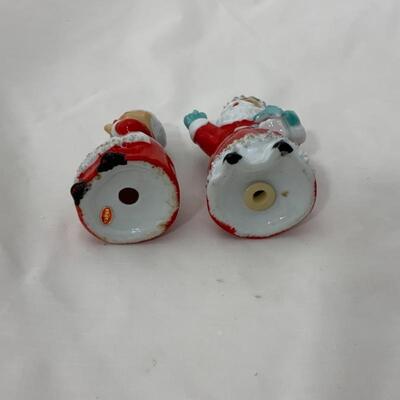 (8) Vintage | Four Japan-Marked Christmas Figures