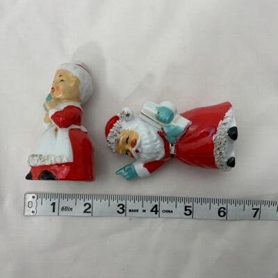(8) Vintage | Four Japan-Marked Christmas Figures