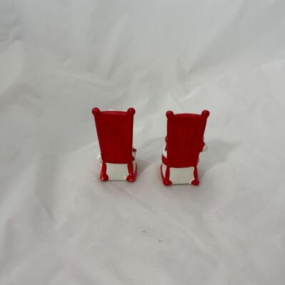 (9) Vintage | Norcrest Santa & Mrs Claus | Two Japan Angel Candleholders