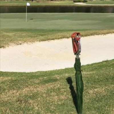 Sculls & Scully Event Umbrella