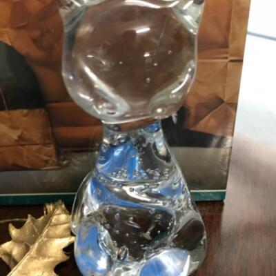Cats!  Paperweight and Puzzle Lot