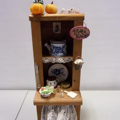 Lot 183 - Small Counter Top  Decorative Pantry 