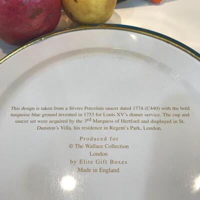 Lot 3-Z Tin Plates by Elite Gift Boxes for the Met.